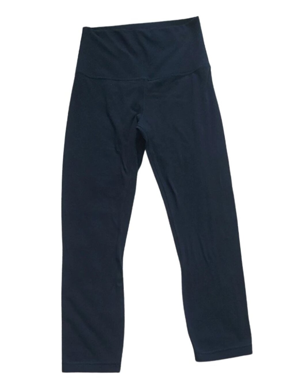 Lululemon 🍋 Align Crop *21" Navy High Waisted Nulu size 4